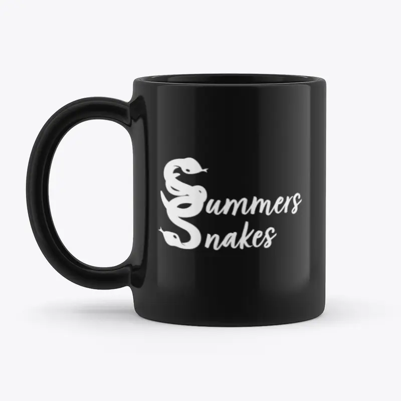 Summers Snakes Mug (black)